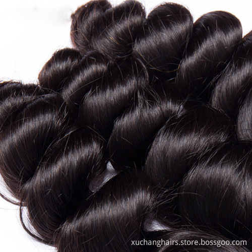 Cheap 10a Wholesale Unprocessed Raw Indian Virgin Cuticle Aligned Free Human Hair Sample Loose Wave Hair Extension